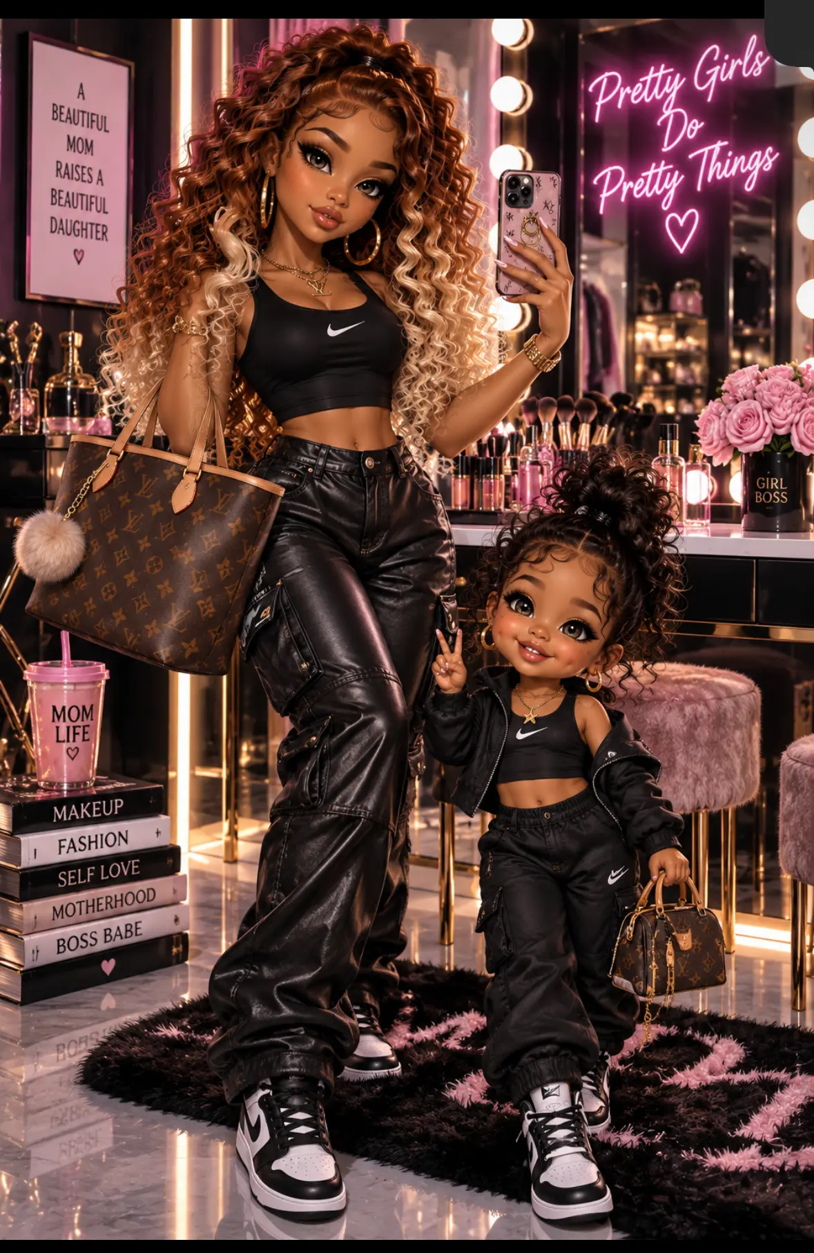 Pretty Girls Vanity — Boss Babe Edition