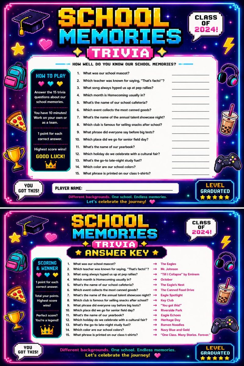 School Memories Trivia