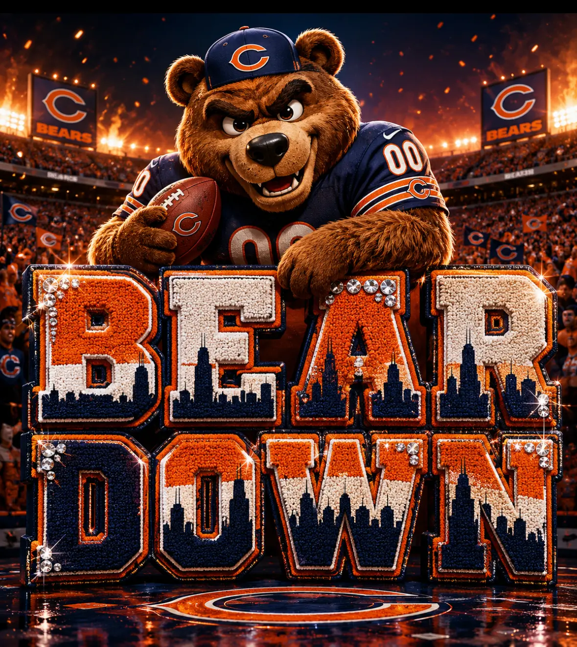 Bear Down — Bears Mascot Edition