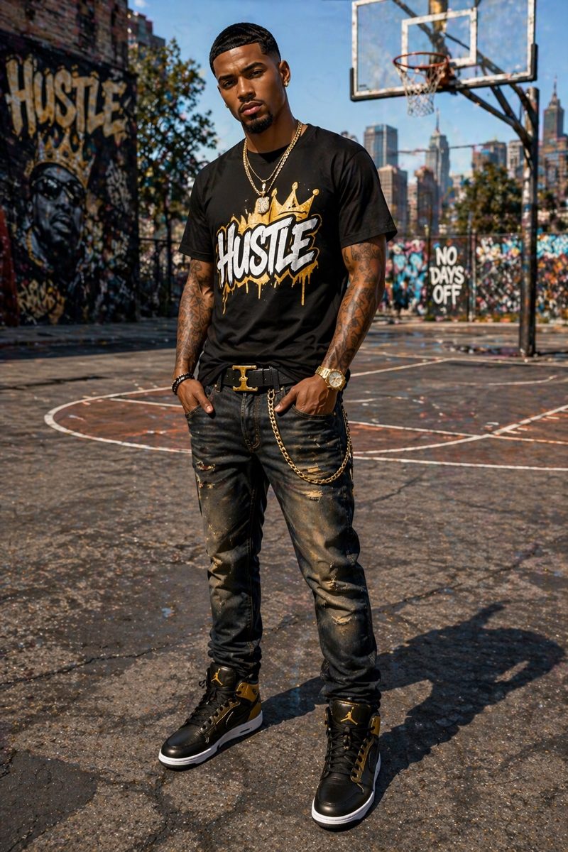 Hustle King — Basketball Court